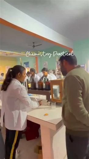 Dolphin Public School, Pratapgarh on Instagram: "Chemistry Practical in Action! 🧪 Learning becomes meaningful when theory meets practice. Our students actively participated in the Chemistry practical session, performing experiments with curiosity, confidence, and scientific thinking. Such hands-on experiences help students understand concepts better and develop analytical skills for the future. 📚🔬 Practical learning today, successful scientists tomorrow! #ChemistryPractical #PracticalLearning