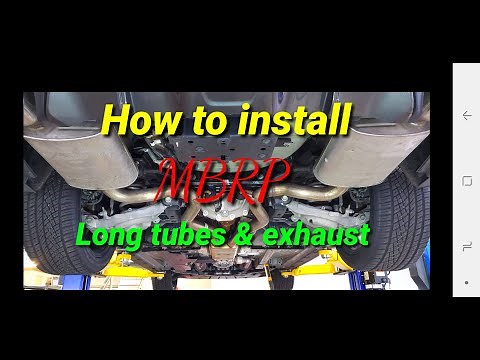 2015+ Mustang GT: MBRP Long tube headers and Race exhaust install.