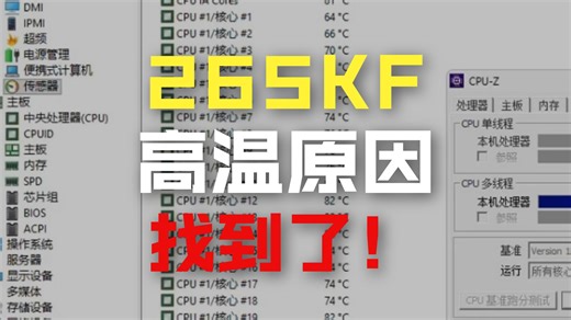 265KF电压高吗，真是没想到啊