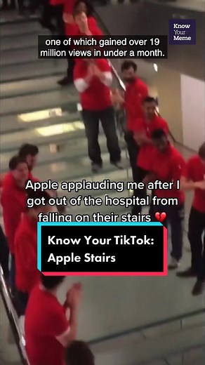 For more information, check out the Apple Stairs entry on Know Your Meme! #applestairs #apple #applestore #mac #knowyourmeme