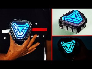 How to make Iron Man ARC REACTOR easy diy
