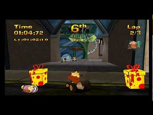 NICKTOONS RACING GAMEPLAY RACE FOR FUN RANCID RACEWAY ePSXe emulator PlayStation 1