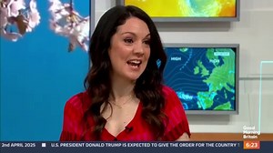 Laura Tobin Weather forecast for the UK (02/04/2025)
