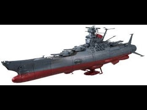 Bandai Space Battleship Yamato 1:350 Scale Model Kit Available Built On Commission.