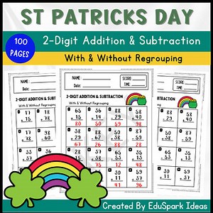 2- Digit Mixed Addition and Subtraction with & without Regrouping Math Worksheet