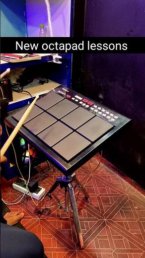 New octapad lessons 🔥 #drums #rolandxps #musicalinstrument #instruments #piano #musicworld