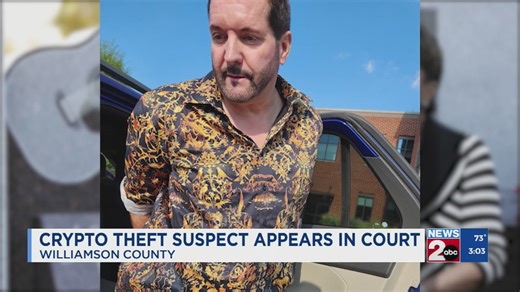 Crypto theft suspect appears in Williamson County, TN court