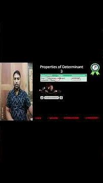 Determinants Explained in ONE Minute