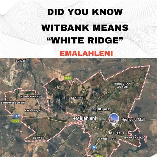 117K views · 2.4K reactions | Did you know Witbank, officially eMalahleni, means “place of coal”? From its historic sandstone ridge to booming coal mines, this Mpumalanga city is full of stories! ⛏️ #witbank #Emalahleni #visitmpumalanga #southafricatravel #TravelSafety #explorempumalanga #historicsa #coalcity ##hiddengems #AdventureAwaits | DataBase | Facebook