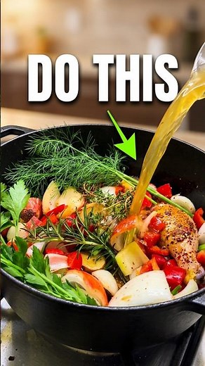 The Easiest 1-Pot Healthy Chicken Soup! 🍲