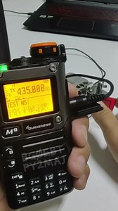 一代神机泉盛UVK6刷固件刷机换芯片发摩斯电码CW 无线电 #业余无线电