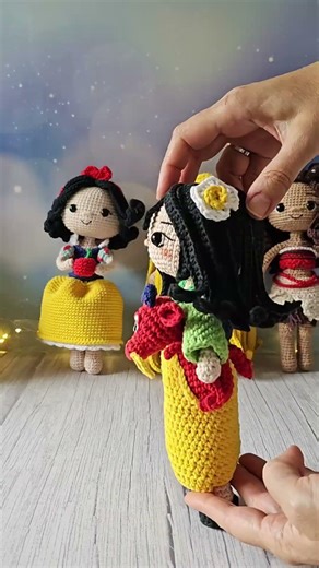 👑✨ ¿Te imaginás poder crear princesas como estas con tus propias manos?