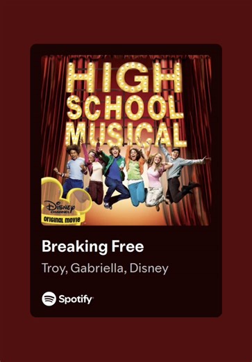 High School Musical 'Breaking Free' Lyrics Overview