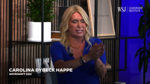 Microsoft's COO on How to Drive Change | WSJ Leadership Institute