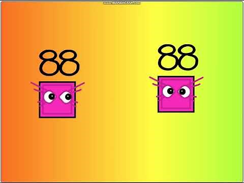 Numbericons 1-100 with 2 styles