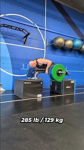 285 lb / 129 kg Bench Pull