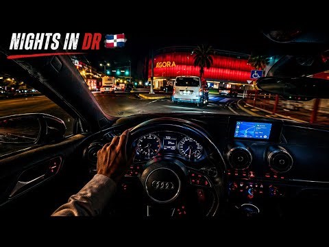 Dominican Night Driving Is Wild… 🇩🇴I Sent It 💀 💀 | Audi S3 POV