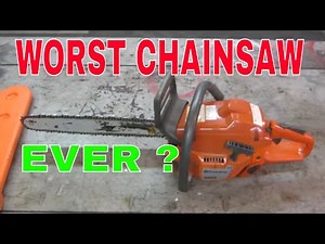 Can It Be Saved? The Junkiest Chainsaw Ever. Picked out of The Trash.