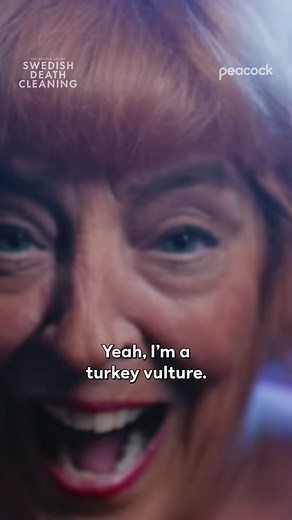 39K views · 257 reactions | New role model alert! The Gentle Art of Swedish Death Cleaning is streaming now on Peacock. | Peacock TV | Facebook