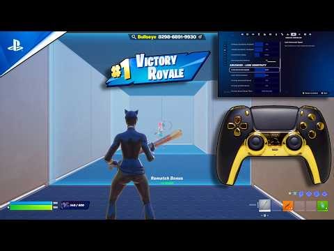 Fortnite BEST Console PETERBOT Dominates Piece Control 1v1 | NEW BEST Controller SETTINGS (120 FPS)