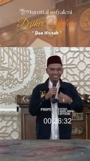 Edisi Sholat 8 : Doa Iftitah Bagian 1 #uas #shortsfeed