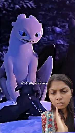 Toothless & Light Fury Reaction😱 | How to Train Your Dragon Funny Reaction Video | HTTYD Reaction