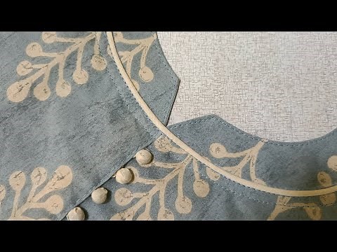 Very stylish and Easy chudi neck design cutting and stitching #trending #salwar #design #kurti