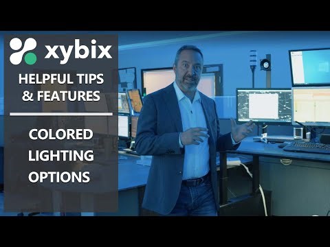Helpful Tips & Features: Colored Lighting Options