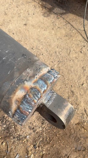 Cylinder repair today! After assessing everything I believe the plate on the back of the cylinder was undersized. Demolition is hard on equipment, and I think the 1/2” plate just couldn’t handle the heat. So we upgraded to a 3/4” plate and I believe we’ll be right as rain! #HydraulicRepair #HydraulicCylinder #FabricationWork #MetalRepair #HeavyEquipmentRepair #WeldingLife #BlueCollarPride #MachineShop #CylinderRebuild #MetalFabrication #WeldersOfFacebook #IndustrialRepair #ShopLife #CustomFabric