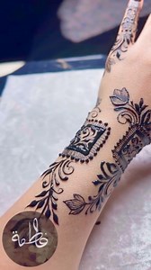 Pretty Henna Design Inspo ✨🌸 | Easy & Beautiful #Henna | Fatima hennaartist