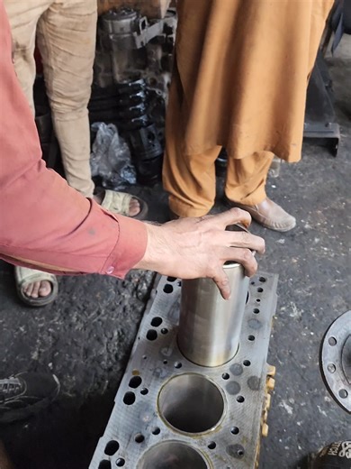 Reviving a 4-Cylinder Engine Block with Precision