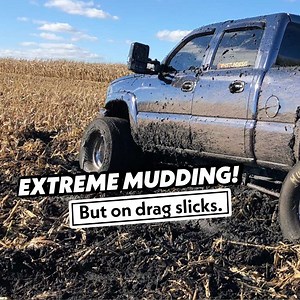 223K views · 2.8K reactions | Mudding with DRAG SLICKS on my Duramax | Whistlindiesel | Facebook