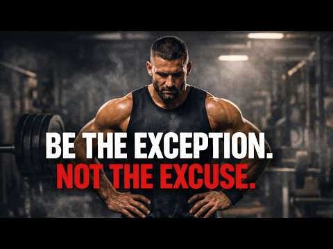 Be The Exception, Not The Excuse – Discipline Over Motivation (Powerful Speech)