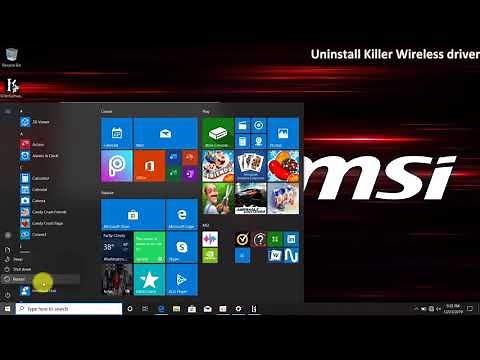MSI® HOW-TO troubleshoot Killer Wireless LAN issues (code 10 error in Device Manager)