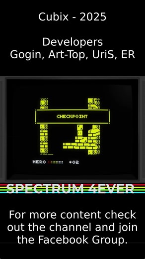 Cubix for #zxspectrum