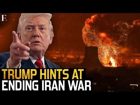 Donald Trump Mulls "Winding Down" Military Operations In Iran | Firstpost