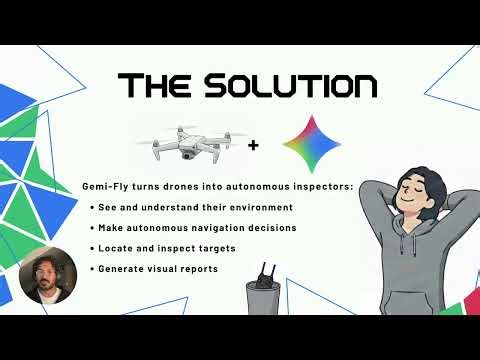 Gemi-fly: AI-Powered Autonomous Drone Inspection with Gemini 3