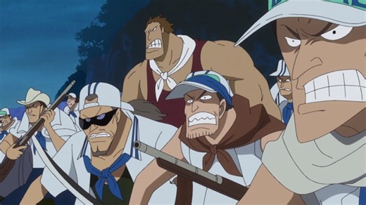 One Piece | E780 - Hungernde Frontlinie! Ruffy und die Marine-Rookies!