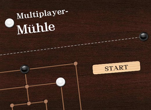 Mühle Multiplayer - kostenlos online spielen 🕹️