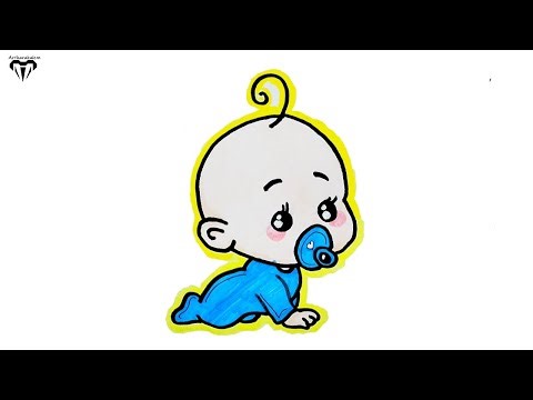 Baby drawing | How to draw for kids | Easy Drawings