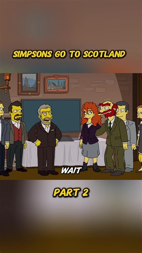 Simpsons Go to Scotland #TheSimpsons #SimpsonsClips #AnimatedComedy #SpringfieldMoments #HomerSimpson