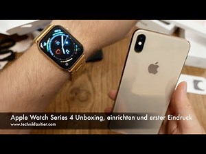 Apple Watch Series 4 unboxing, setup and first impression