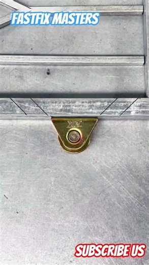 How to Install Wheels to a Gate 🔧 | Sliding Gate Wheel Installation #fastfixmasters #diyhacks