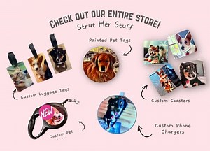 Custom Luggage Baggage Tags - Etsy