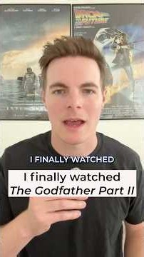 I finally watched The Godfather Part II