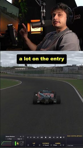 Slow in Fast Out Doesn't Always Work!#iracing #gaming #racingsimulator #gt7