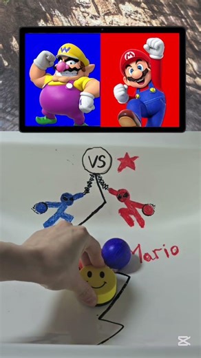 Wario vs Mario - The Ultimate Nintendo Rivalry! #mario #vs #wario #duel