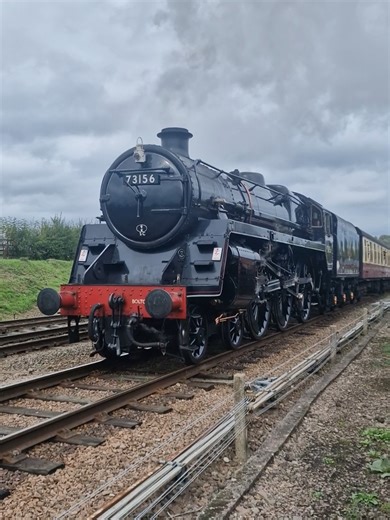 BR Standard 5 No: 73156 on the Great Central Railway