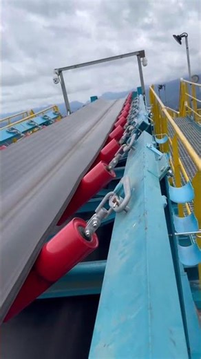 Giant Overland Conveyor Non-load test Run | Smooth & Powerful Performance