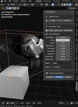 Volumetric Local effects with LM Studio